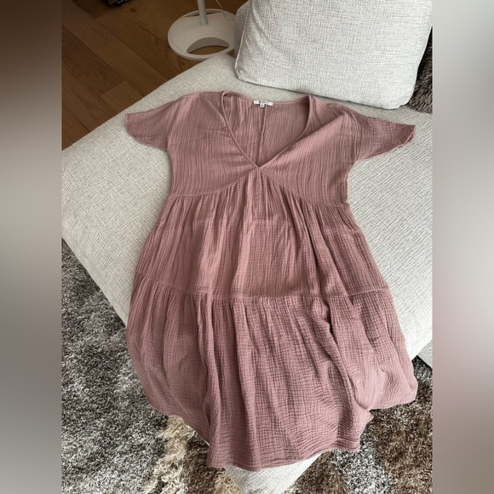 Elegant Mauve Women's Dress